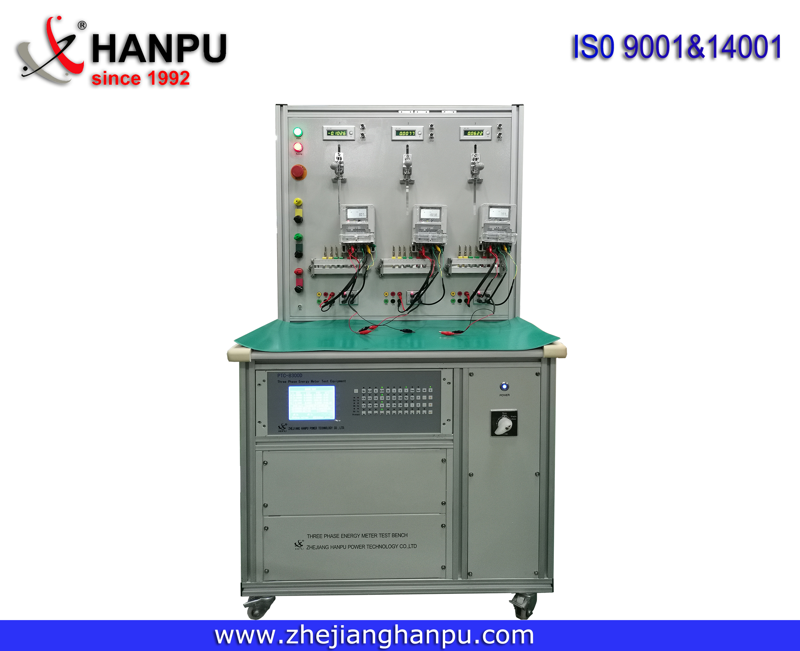 Three Phase Protable Electricity Meter Test Bench (PTC-8300D)