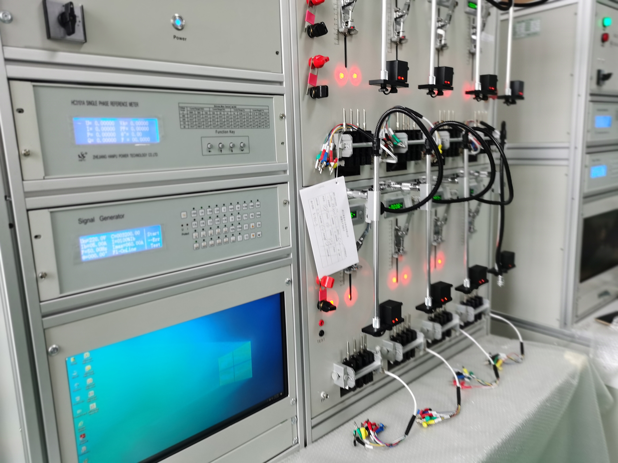 Customized Single Phase Electrical Meter Test Equipment with 8 Meter Positions (PTC-8125M)